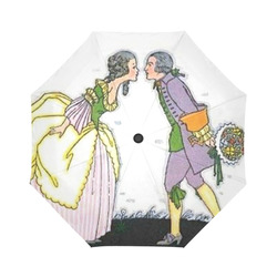 Secret Stolen Kiss Auto-Foldable Umbrella (Model U04)