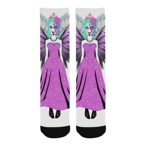 Fairy Sugarskull Queen Victoria Trouser Socks