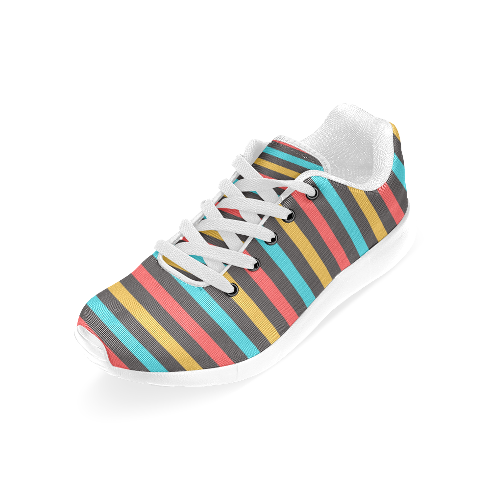 retro stripe Men’s Running Shoes (Model 020)
