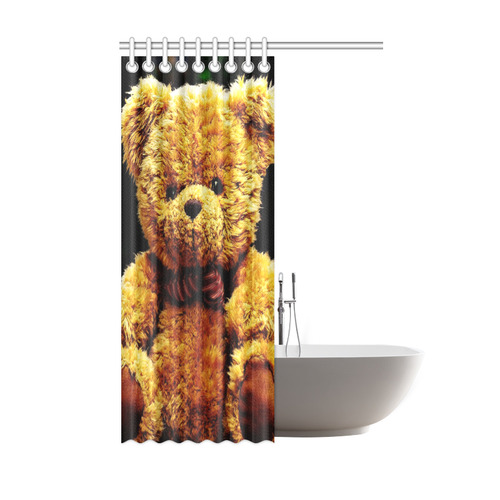 adorable Teddy 2 by FeelGood Shower Curtain 48"x72"