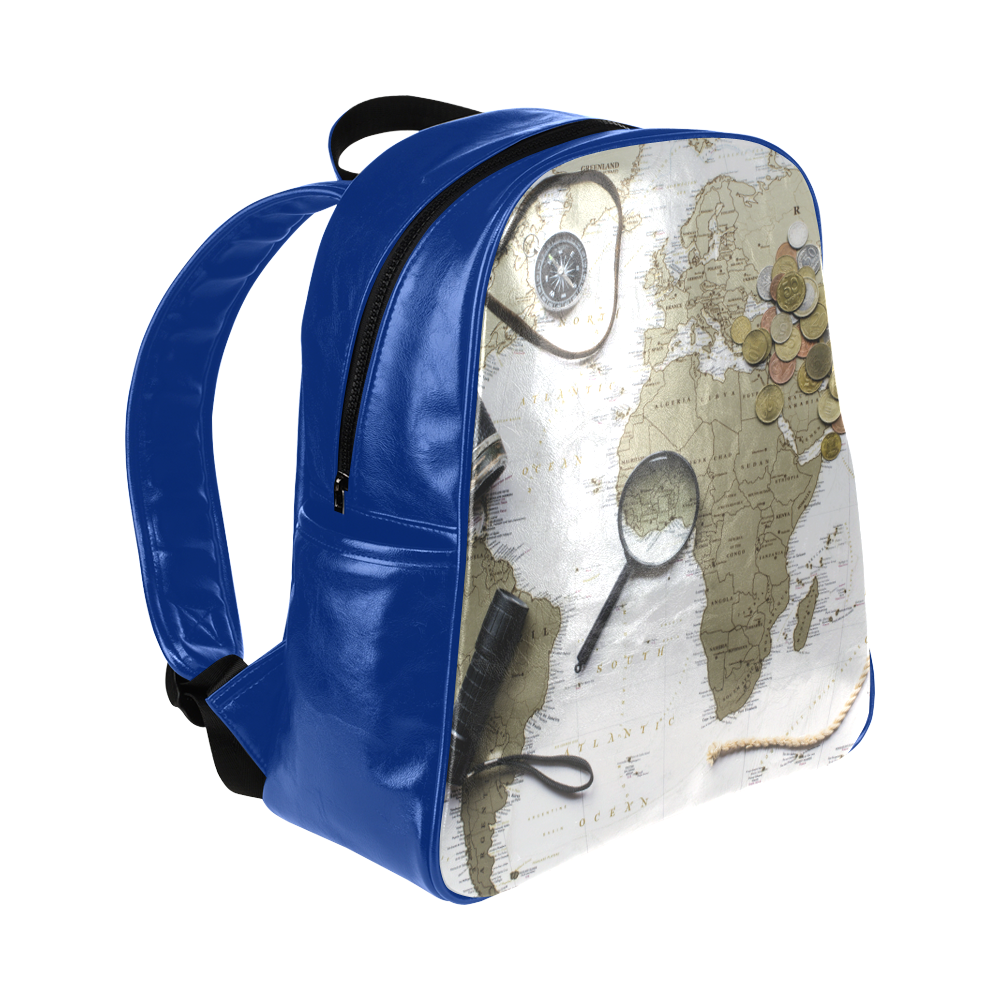 World Multi-Pockets Backpack (Model 1636)