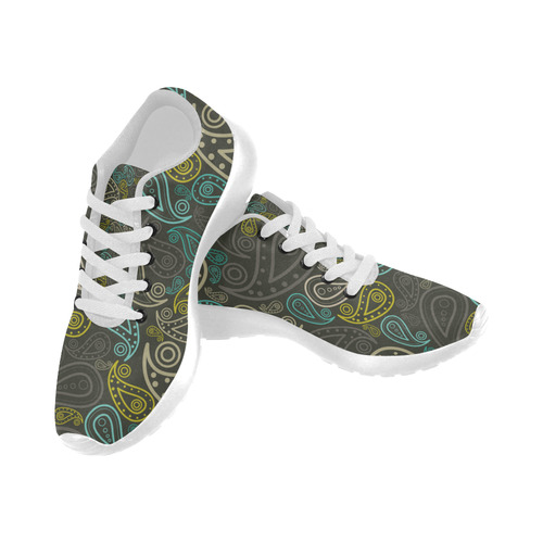paisley art Men’s Running Shoes (Model 020)