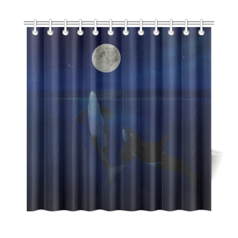 Sea song Shower Curtain 72"x72"