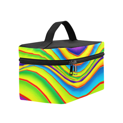 Summer Wave Colors Cosmetic Bag/Large (Model 1658)