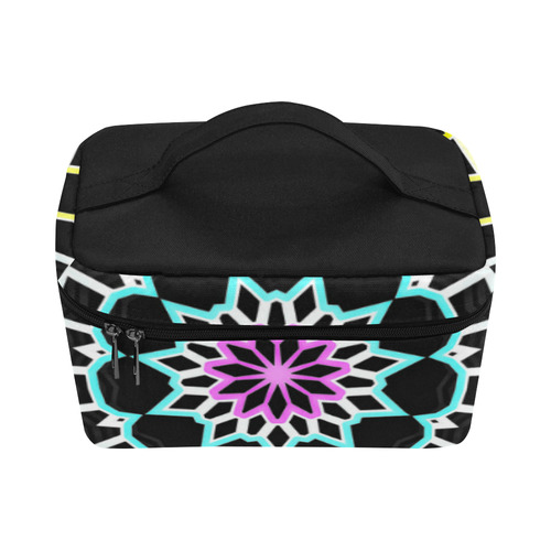 Live Line Mandala Cosmetic Bag/Large (Model 1658)