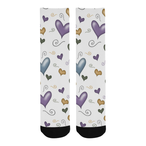 Heart Trouser Socks