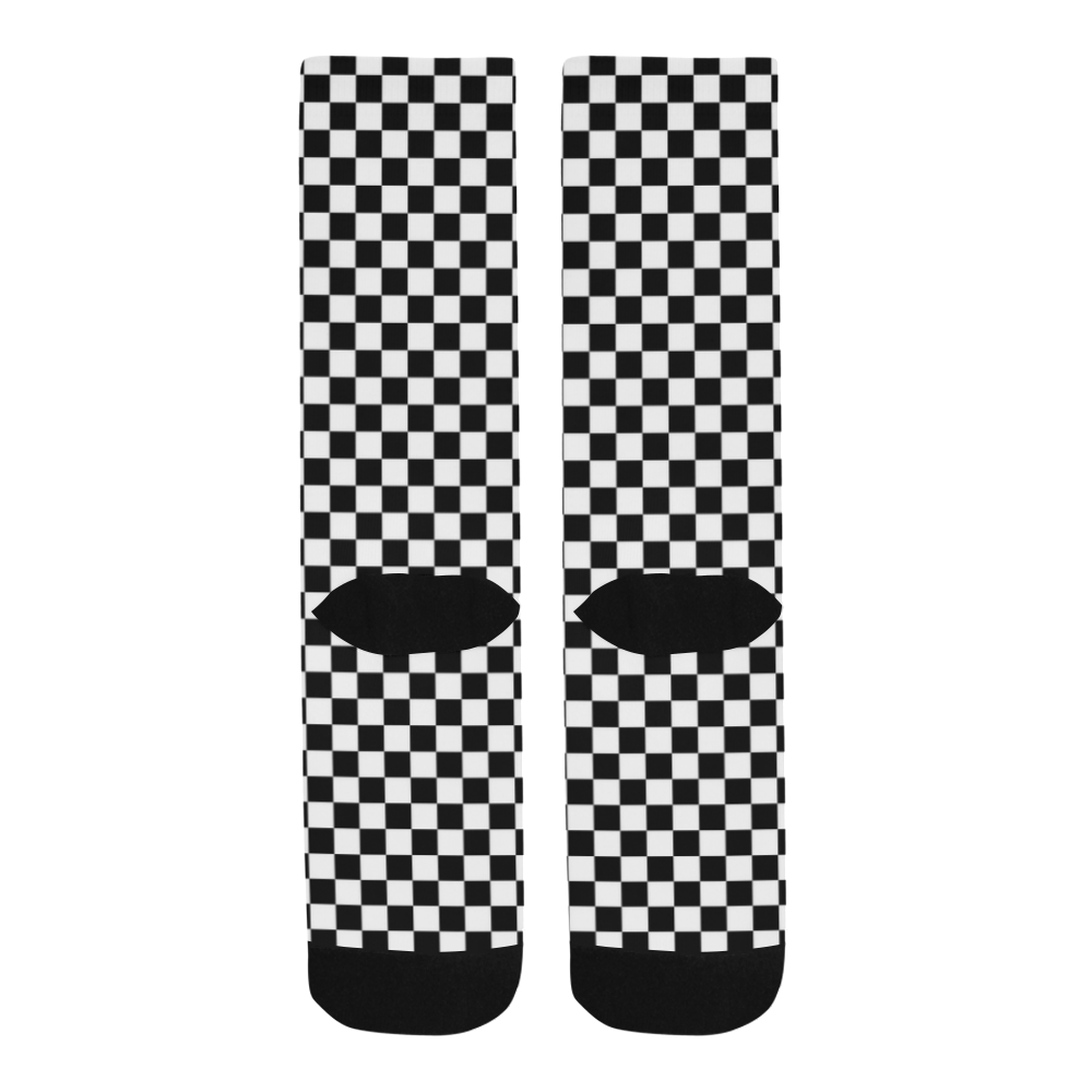 checker board Trouser Socks
