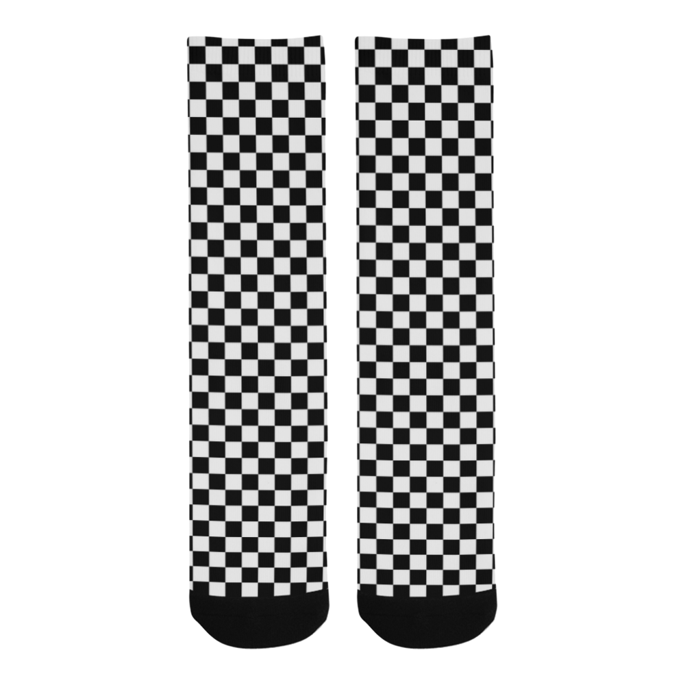 checker board Trouser Socks