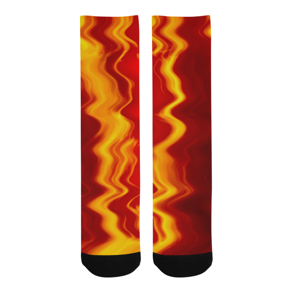 WAVEY FLAME Trouser Socks