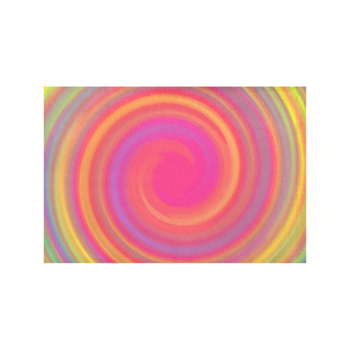 Rainbow Swirls Placemat 12’’ x 18’’ (Set of 4)