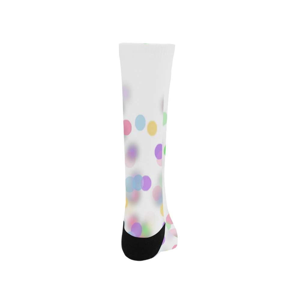 rainbow bokeh Trouser Socks