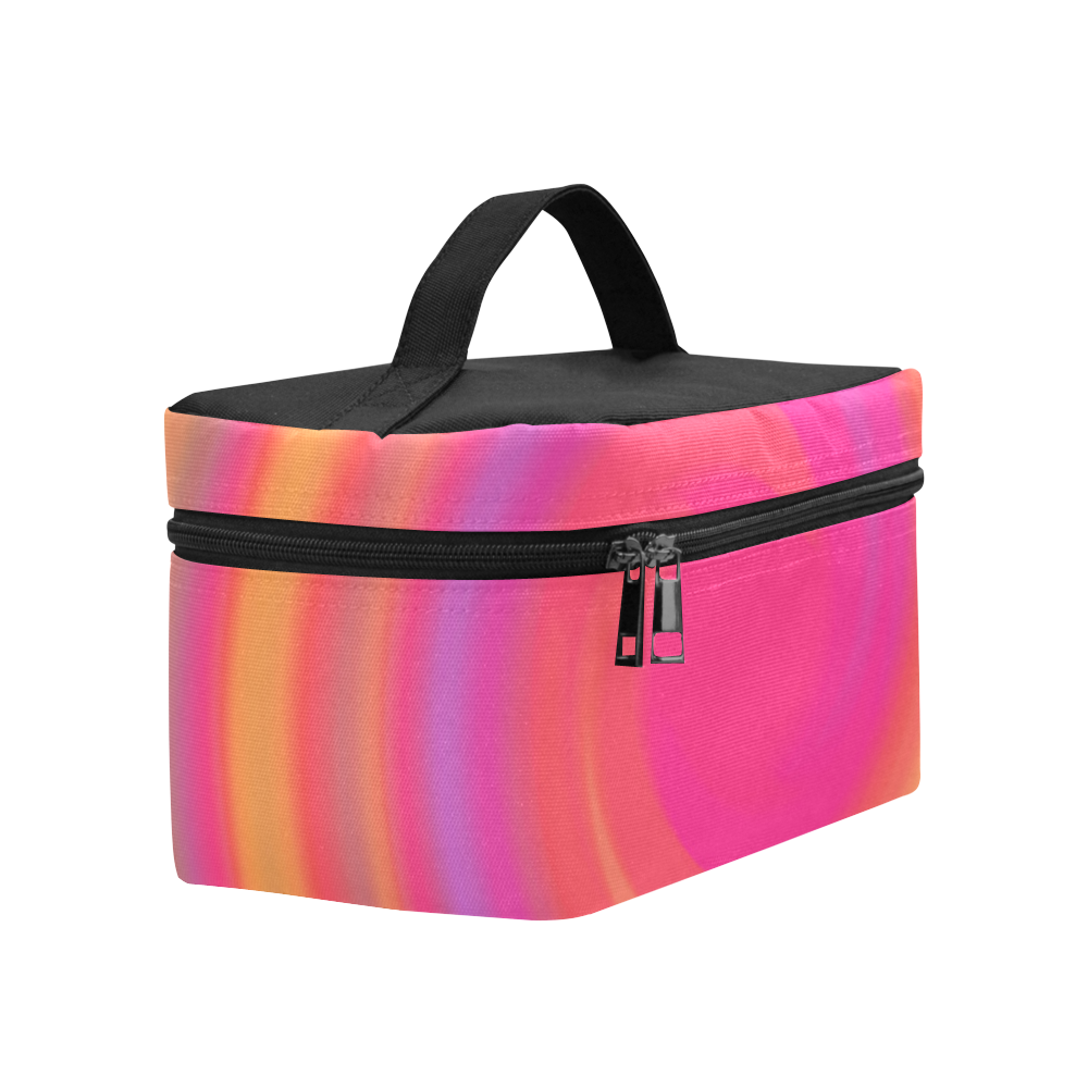 Rainbow Swirls Cosmetic Bag/Large (Model 1658)