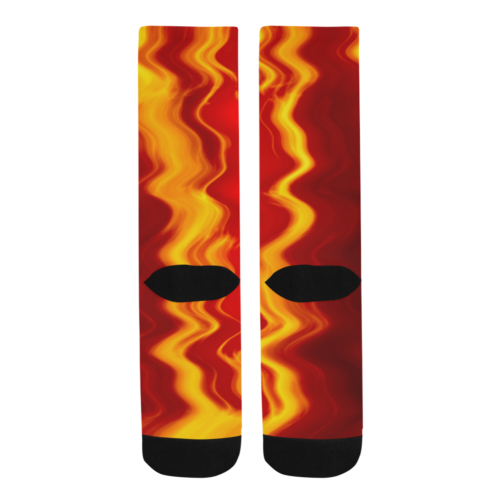 WAVEY FLAME Trouser Socks