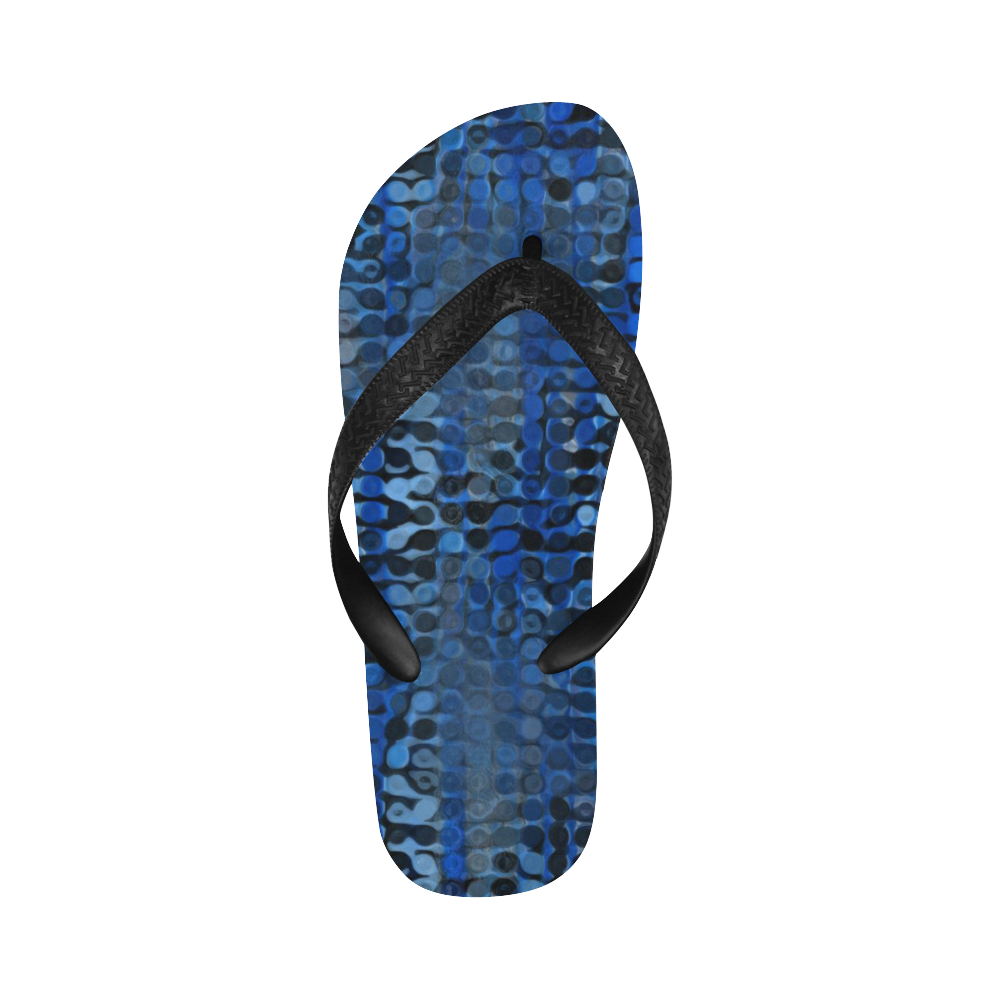 Blue Reflector Flip Flops for Men/Women (Model 040)