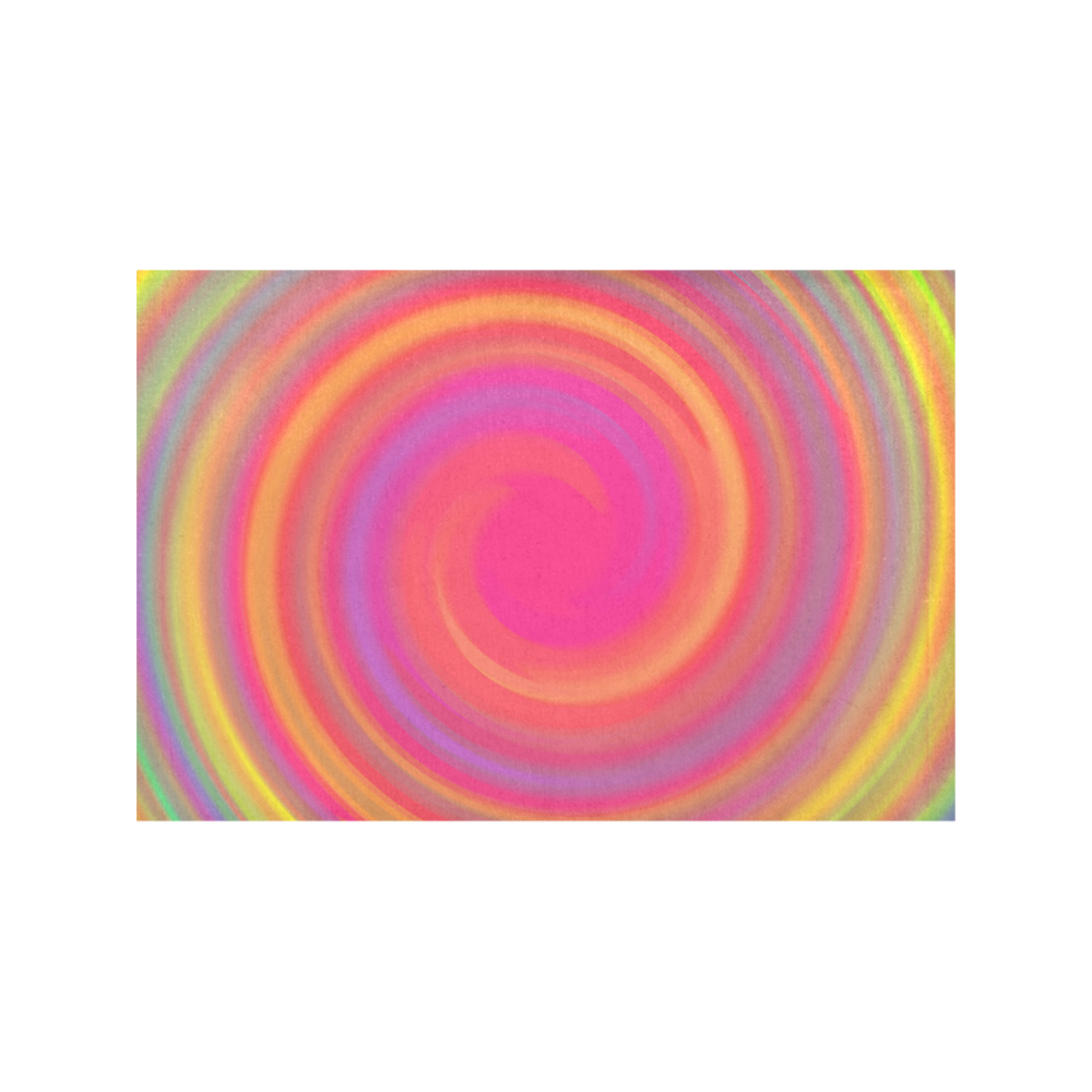Rainbow Swirls Placemat 12’’ x 18’’ (Set of 6)