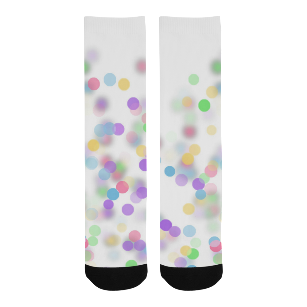 rainbow bokeh Trouser Socks