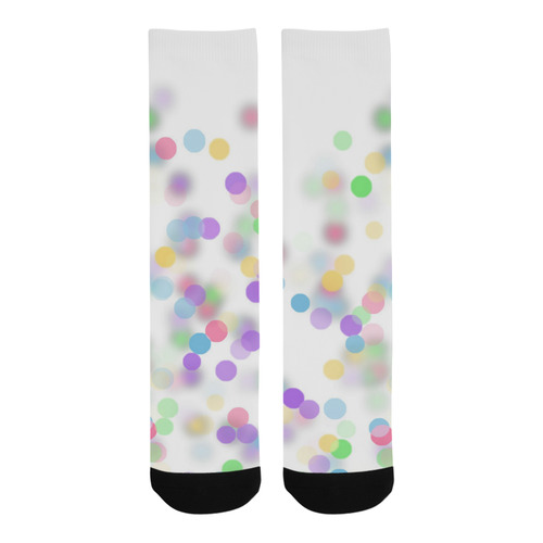 rainbow bokeh Trouser Socks