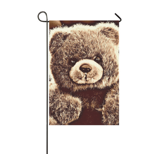 adorable Teddy 1 by FeelGood Garden Flag 12‘’x18‘’（Without Flagpole）