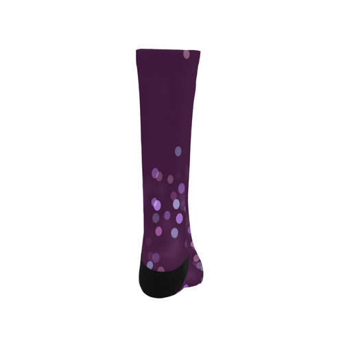 violet bokeh Trouser Socks