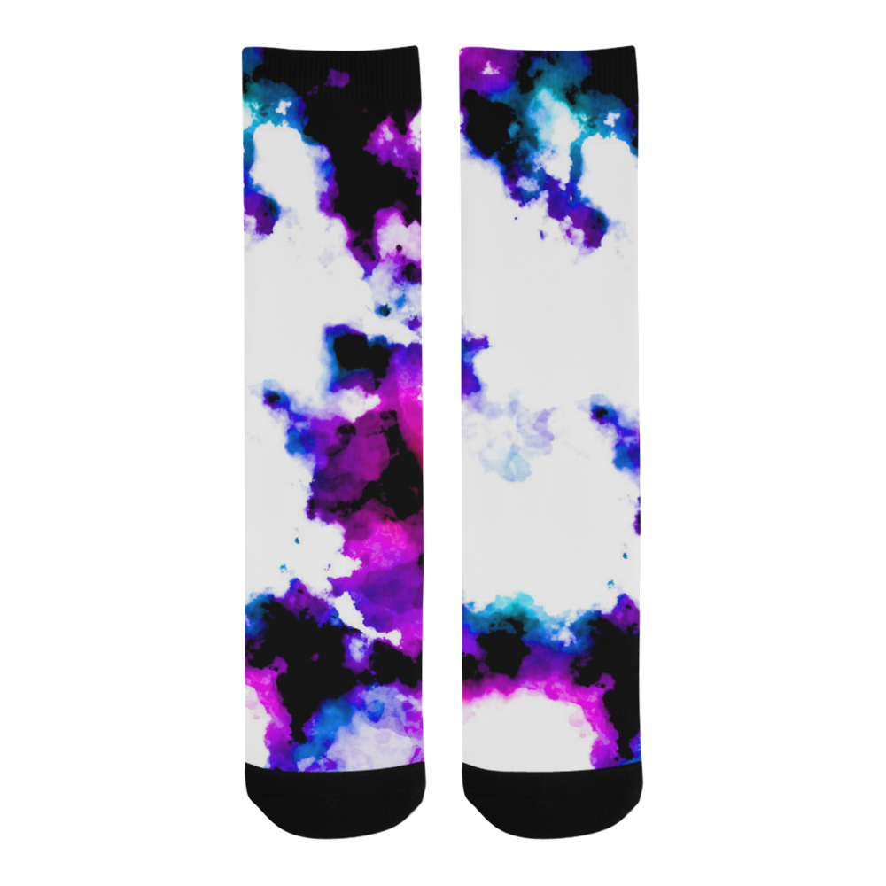 watercolor 22 Trouser Socks