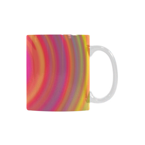 Rainbow Swirls White Mug(11OZ)