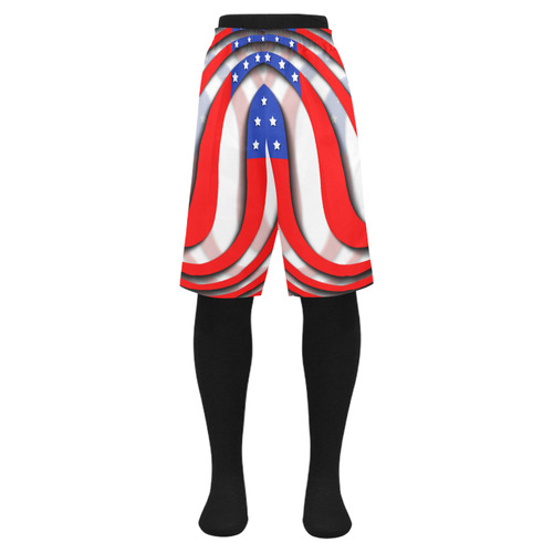Flag of United States of America Men's Swim Trunk (Model L21) | ID ...