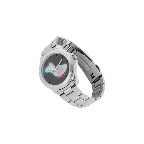 Pearl Time Unisex Stainless Steel Watch(Model 103)