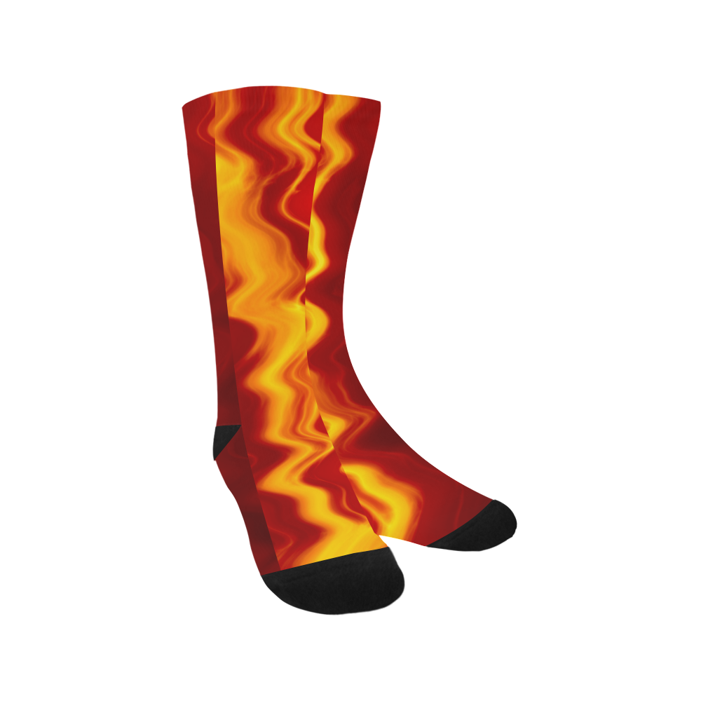 WAVEY FLAME Trouser Socks