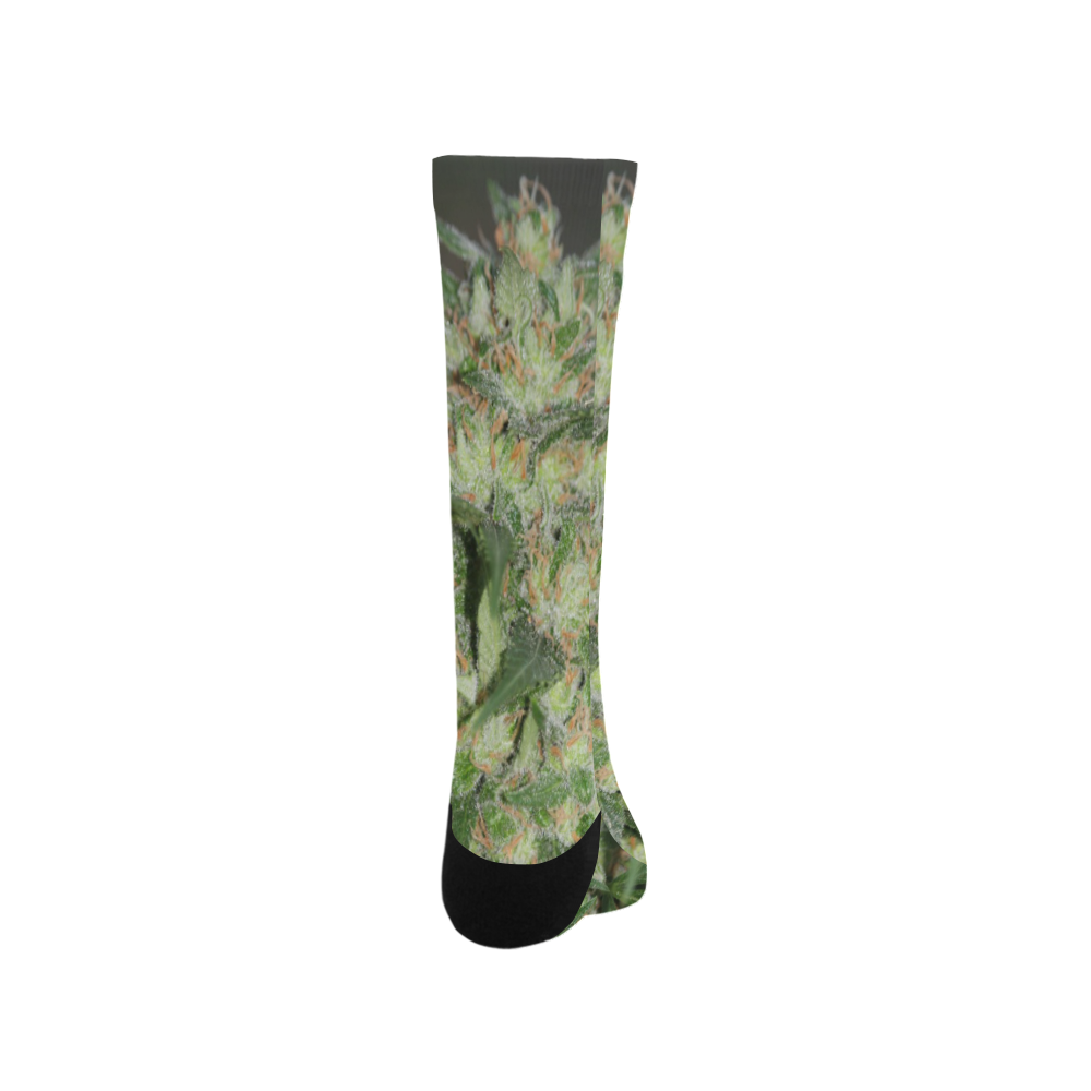 Green Crack Trouser Socks