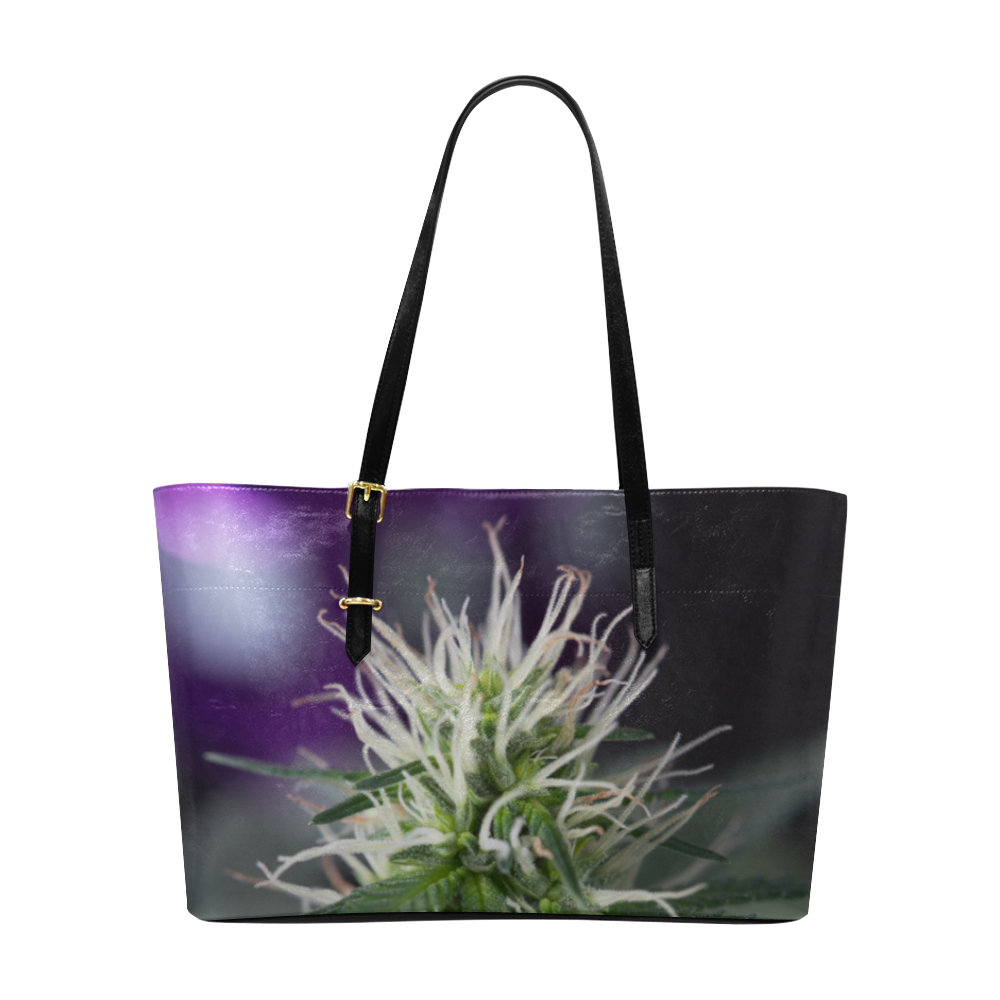 Female Cannabis Flower Euramerican Tote Bag/Large (Model 1656)
