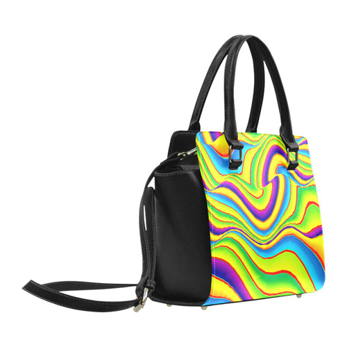 Summer Wave Colors Classic Shoulder Handbag (Model 1653)