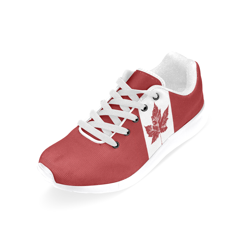 Cool Canada Flag Running Shoes Canada Sneakers Men’s Running Shoes (Model 020)