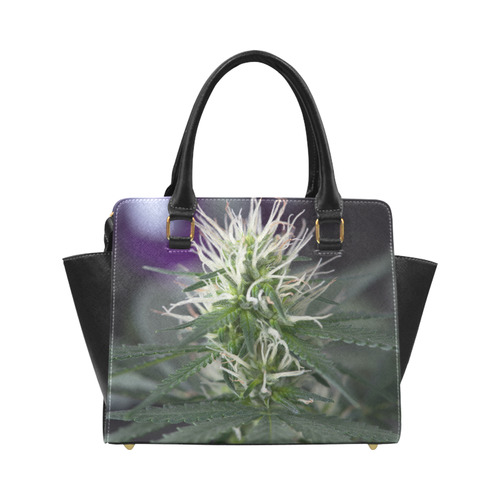 Female Cannabis Flower Classic Shoulder Handbag (Model 1653)