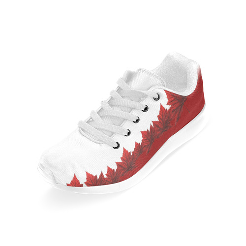 Canada Running Shoes Red Maple Leaf Sneakers Men’s Running Shoes (Model 020)
