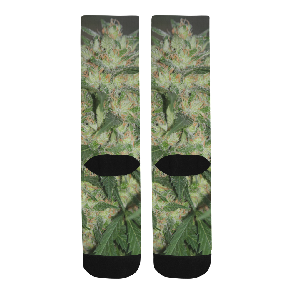 Green Crack Trouser Socks