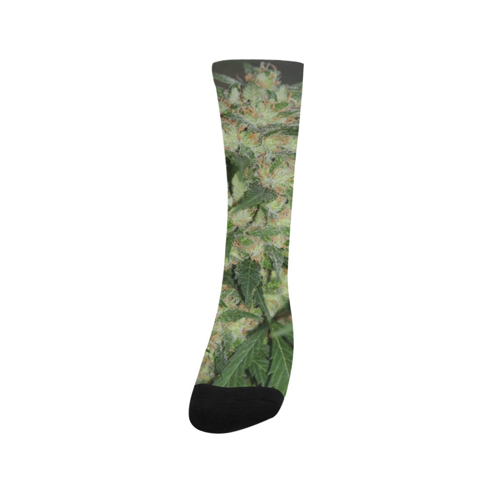 Green Crack Trouser Socks