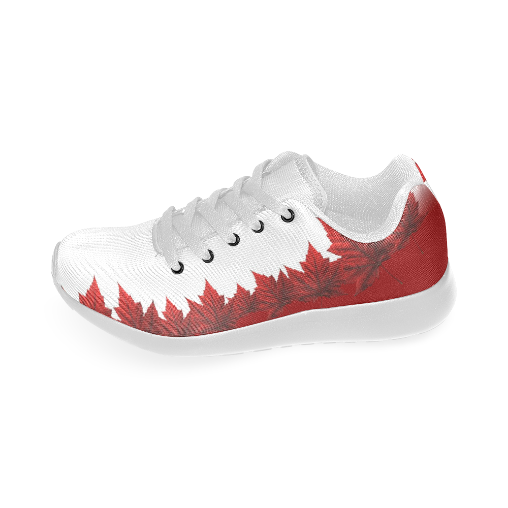 Canada Running Shoes Red Maple Leaf Sneakers Men’s Running Shoes (Model 020)
