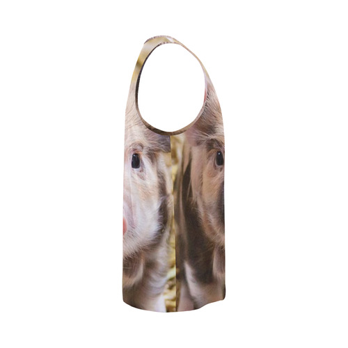 Adorable Baby - Piglet All Over Print Tank Top for Men (Model T43)