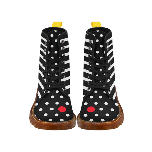 Red Dot. Inspired by the Magic Island of Gotland. Martin Boots For Men Model 1203H