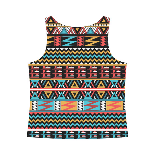 aztec pattern All Over Print Tank Top for Women (Model T43)