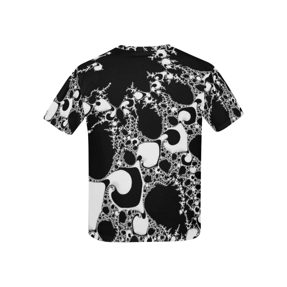 special fractal 04 B&W Kids' All Over Print T-shirt (USA Size) (Model T40)