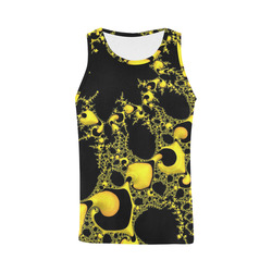 special fractal 04 yellow All Over Print Tank Top for Men (Model T43)