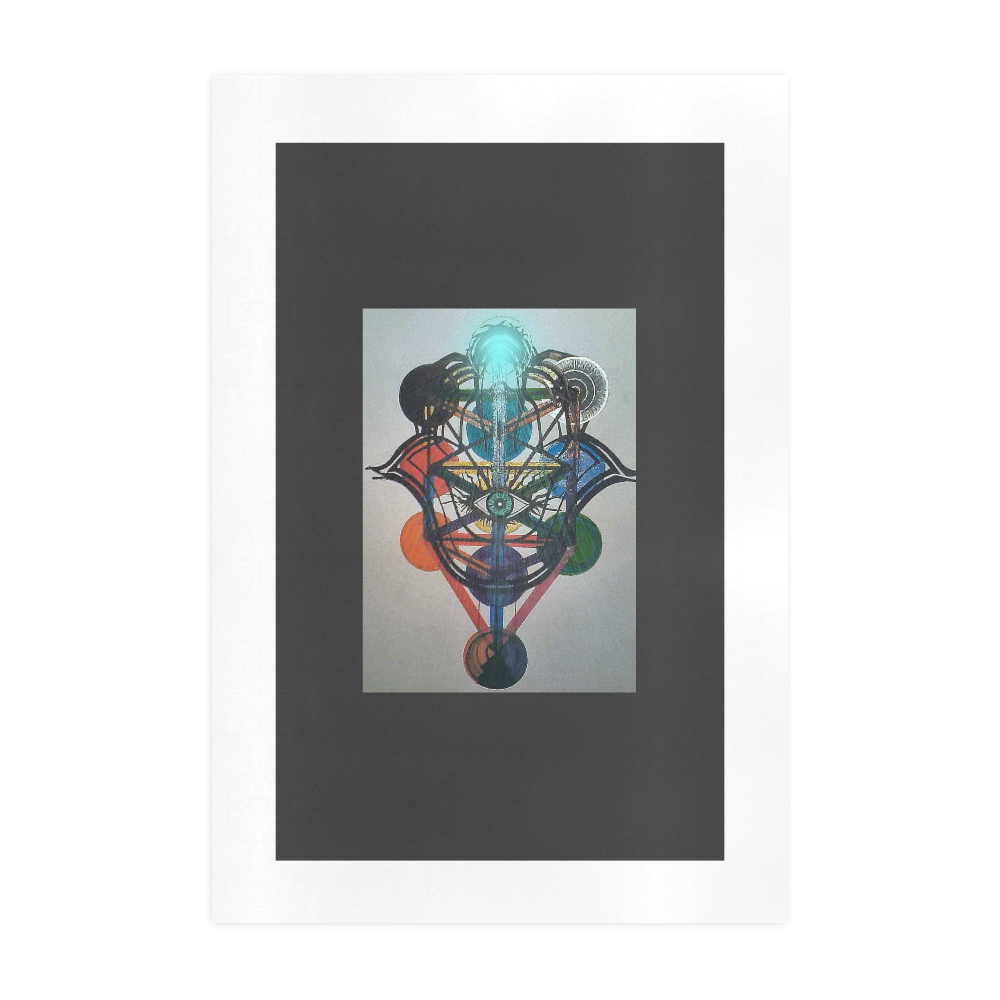 Tree of Life Glow Art Print 19‘’x28‘’