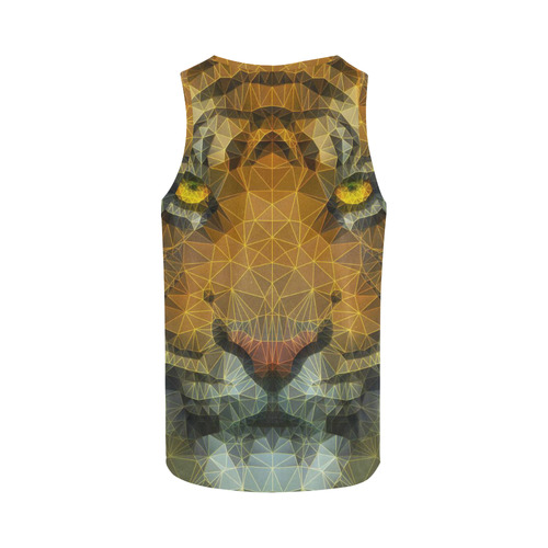 polygon tiger All Over Print Tank Top for Women (Model T43)