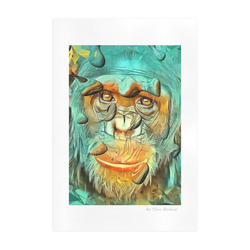 Monkey Popart Drops by Nico Bielow Art Print 19‘’x28‘’