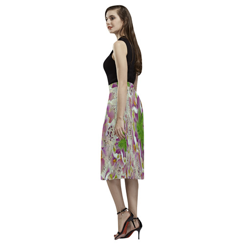Digitalis Purpurea Flora Aoede Crepe Skirt (Model D16)