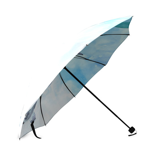 Fish watercolor Foldable Umbrella (Model U01)