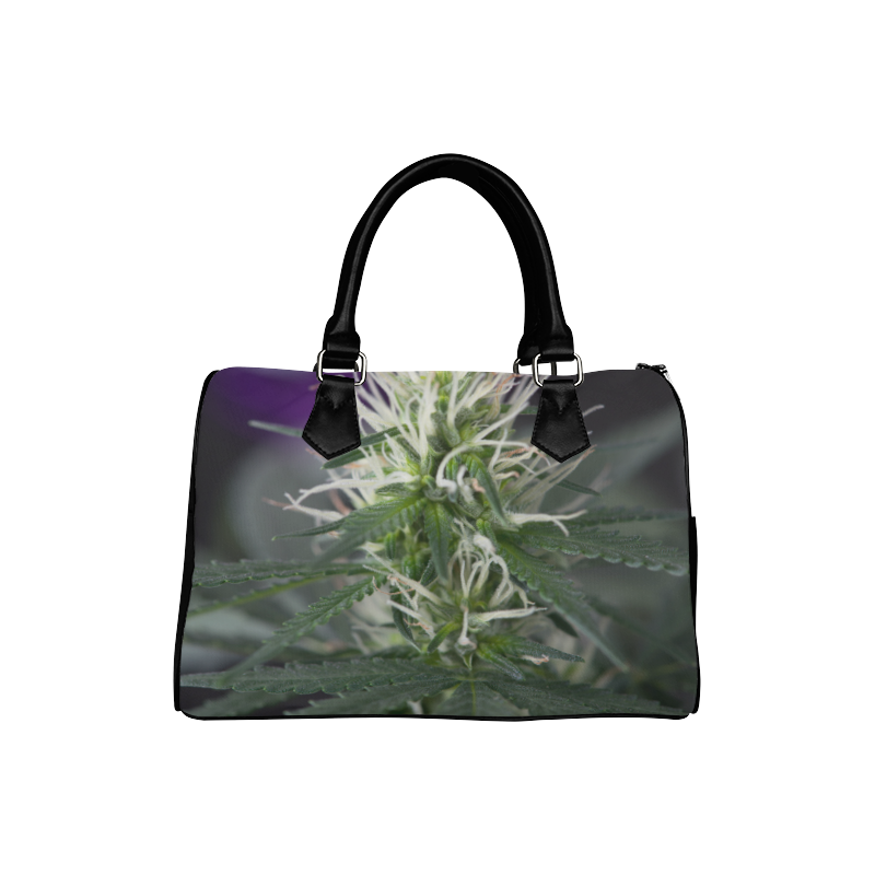 Female Cannabis Flower Boston Handbag (Model 1621)