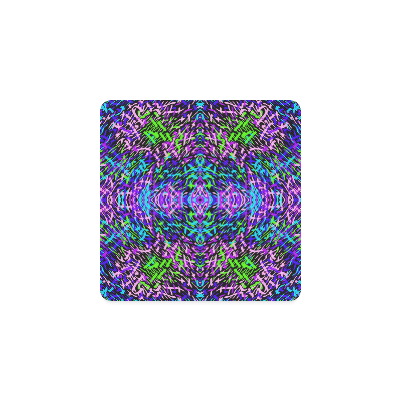 GrassWorld blue, purple, green Coaster Square Coaster