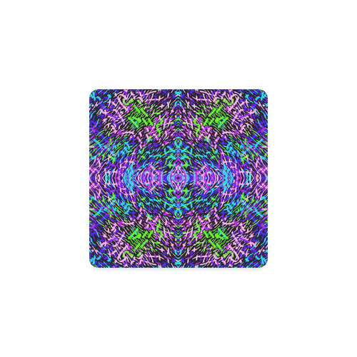 GrassWorld blue, purple, green Coaster Square Coaster